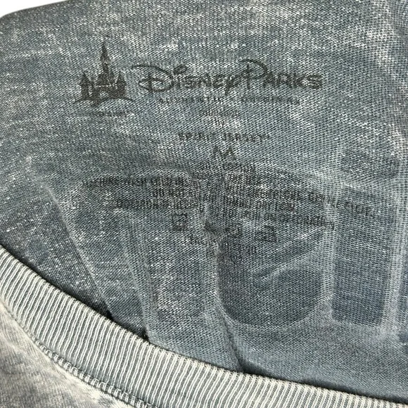 Disney Parks Walt Disney World Spirit Jersey Gray Mineral Acid Wash Women Medium - Picture 7 of 8